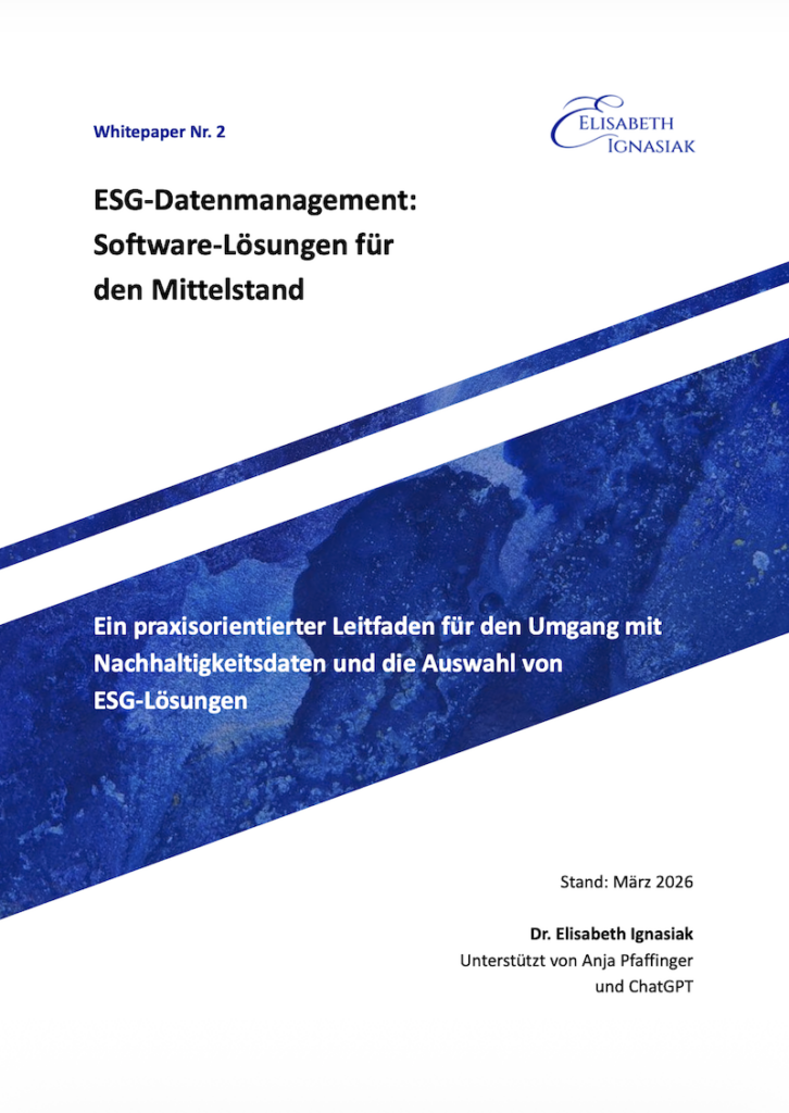 Whitepaper - ESG-Datenmanagement